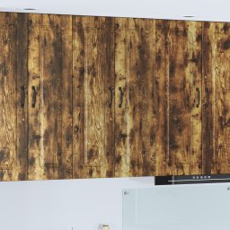 vidaXL Vaatwasserpaneel Kalmar Gerookt eiken 60 x 31 x 100 cm