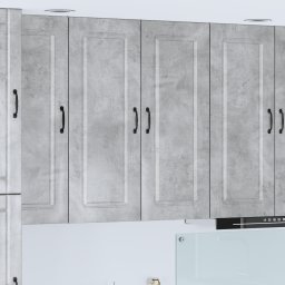 vidaXL Vaatwasserpaneel Kalmar Beton Grijs 80 x 31 x 100 cm