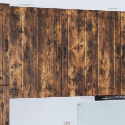 vidaXL Vaatwasserpaneel Kalmar Gerookt eiken 80 x 31 x 100 cm