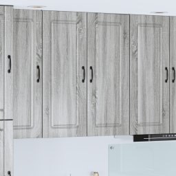 vidaXL Vaatwasserpaneel Kalmar Grijs Sonoma 80 x 31 x 100 cm