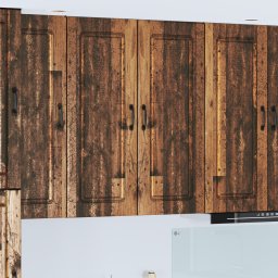 vidaXL Vaatwasserpaneel Kalmar Oudhout 80 x 31 x 100 cm Bewerkt hout