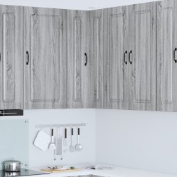 vidaXL Vaatwasserpaneel Kalmar Grijs Sonoma 57 x 57 x 100 cm