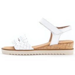 Gabor - maat 40 - Sandalen wit Leer - Dames
