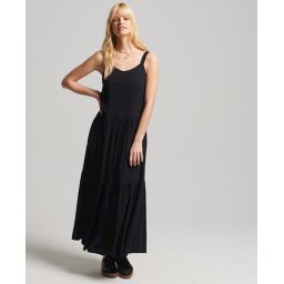 Superdry Maat 40 - Geweven Studios maxi-jurk - Dames - Jurken