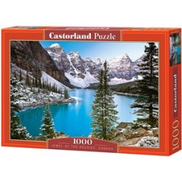 The Jewel of the Rockies, Canada Puzzel (1000 stukjes)