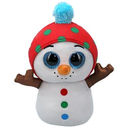 Ty Beanie Boo's Christmas Snowman