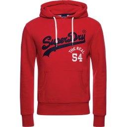 Superdry - Maat 2XL Heren Source trui met Vintage Logo