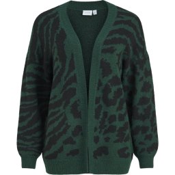 VILA - Maat M - VIALIRA L/S JACQUARD KNIT CARDIGAN/SU Dames Vest