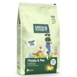 Green Petfood VeggieDog Graanvrije Aardappel & Erwt - 10 kg