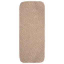 vidaXL Trapmatten 15 st anti-slip rechthoekig 60x25 cm beige