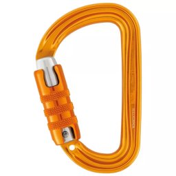 PETZL Sm'D Triact Lock yellow - Karabiner