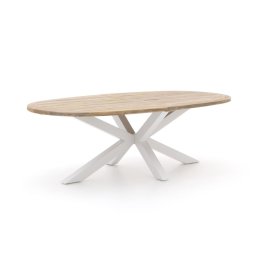 + 15% kassakorting | ROUGH-Y Ellips dining tuintafel 240x120cm - Laagste prijsgarantie!