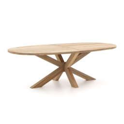 + 15% kassakorting | ROUGH-Y Ellips dining tuintafel 240x120cm - Laagste prijsgarantie!