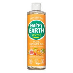 Happy Earth 100% Natural Shower Gel Rose Petitgrain
