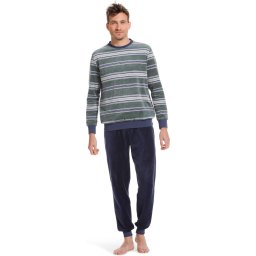 Pastunette men - Maat 2XL - Lodge - Pyjamaset - Grijs