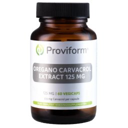 Proviform Oregano Carvacrol Extract 125mg Capsules