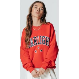 Colourful Rebel - Maat XS - Starlight Patch Dropped Shoulder Sweat Dames Trui