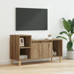 vidaXL TV-kast 100 x 35 x 55 cm Artisan Eiken Bewerkt hout