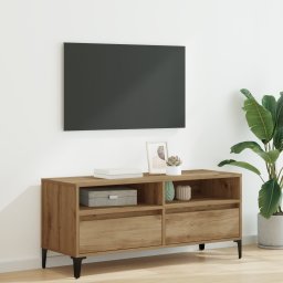 vidaXL TV-kast 100 x 34,5 x 44,5 cm Artisan Eiken