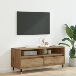 vidaXL TV-kast 100 x 34,5 x 44,5 cm Artisan Eiken