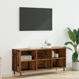 vidaXL TV-kast 103,5 x 30 x 50 cm Oud Hout Bewerkt hout