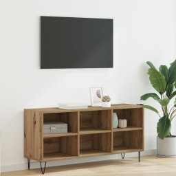 vidaXL TV-kast 103,5 x 30 x 50 cm Artisan Eiken Bewerkt hout