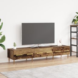vidaXL TV-kast 150 x 36 x 30 cm Oud Hout Bewerkt hout