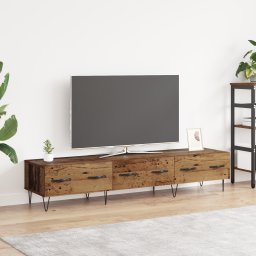 vidaXL TV-kast 150 x 36 x 30 cm Oud hout Bewerkt hout