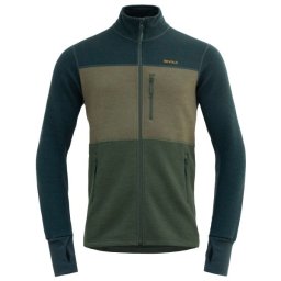 Devold Thermo Wool Jkt Man forest/lichen/woods - wollen jas L