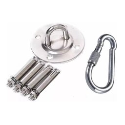Ophanghaak - Hangstoel - Hangmatbevestingsset - RVS - Universeel - Ophanghaak - Voor Ketting - Karab