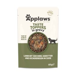 Applaws Taste Toppers in Saus 12 x 85 g Hondenvoer - Lam, Wortel, Courgette & Kikkererwten