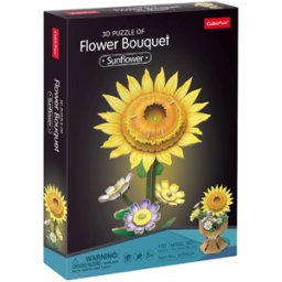 CubicFun 3D Puzzel - Flower Bouqet Zonnebloem (102 stukjes)