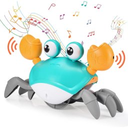 Lopende Krab - Montessori Speelgoed - Kinderspeelgoed - Walking Crab - Tummy Time - Peuter - Toy - Baby