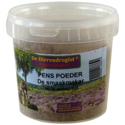 DIERENDROGIST GEMALEN PENSPOEDER 400 GR