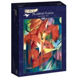 Franz Marc - The Foxes Puzzel (1000 stukjes)