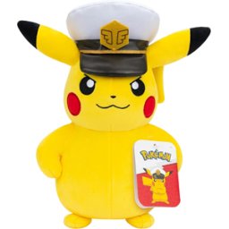 Pokemon - Captain Pikachu Knuffel (20cm)