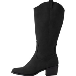 PIECES - Maat 37 - PCJOHANNE HIGH WESTERN BOOT Dames Laarzen
