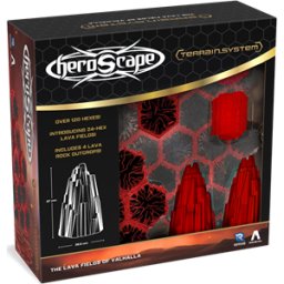 Heroscape - Lava Fields of Valhalla Terrain Expansion
