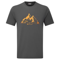 Montane Dual Mountain T-Shirt midnight grey - T-shirt XXL