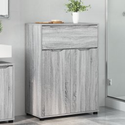 vidaXL Badkamer Kast Grijs Sonoma 72,5 x 36,5 x 100 cm Bewerkt hout