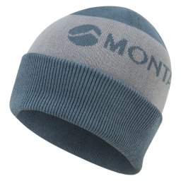 Montane Logo Cuffed Beanie stone blue - muts