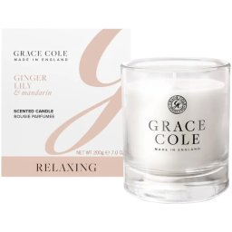 Grace Cole Ginger Lily & Mandarin Scented Candle