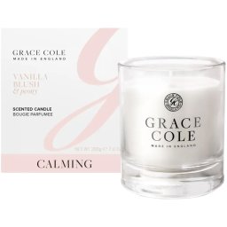 Grace Cole Vanilla Blsuh & Peony Scented Candle