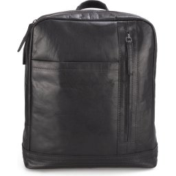 Spikes & Sparrow Authentic - Leren Rugzak - zwart