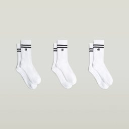 Stripe Sokken 3 Paar - Meerkleurig - Heren