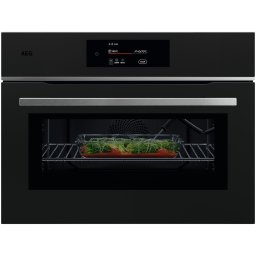 AEG TK8NK72FT Inbouw oven met magnetron Zwart