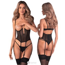 * OBSESSIVE Open Cup Straps-Corsage, Euphori