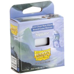 Dragon Shield Board Games Sleeves Non Glare - Square (70x70mm)
