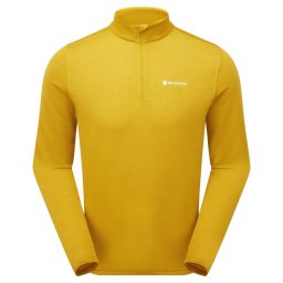 Montane Dart Zip Neck ginko gold - T-shirt M