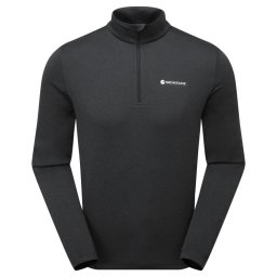 Montane Dart Zip Neck black - T-shirt XL